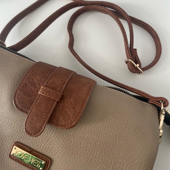 Jose Hess Danbury Mint Foldover Crossbody Bag Adjustable Removable Straps - Picture 7 of 11